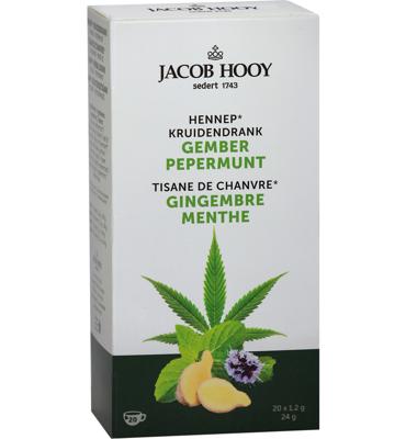 Jacob Hooy Jacob Hooy Hennep Gember Pepermunt Thee (20st)