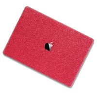 Lunso MacBook Pro 13 inch M1/M2 (2020-2022) cover hoes - case - Glitter Rood - thumbnail