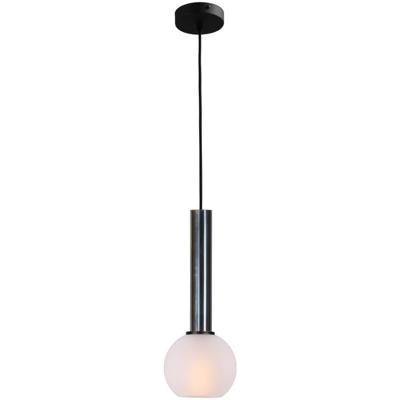 Masterlight Hanglamp Ø 15cmBella 2 Dappled oil met mat wit glas - 2980-66-06-15