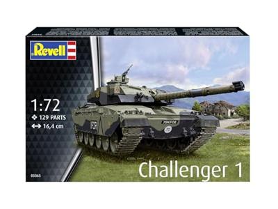 Revell modelbouwpakket - challenger 1 1:72 - 129dlg. Revell modelbouwpakket - challenger 1 1:72 - 129dlg.