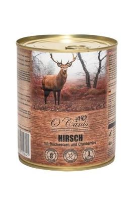 O'CANIS hondenvoer in blik- natvoer- hert met boekweit- 800 g