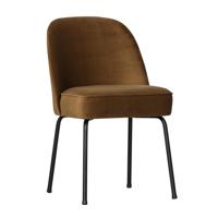 WOOOD Eetkamerstoel 'Vogue' Velvet, kleur Honing Geel - thumbnail