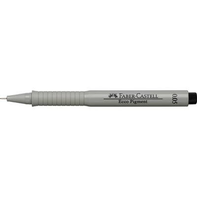 Faber Castell Tekenpen Ecco Pigment - 0,05 mm zwart