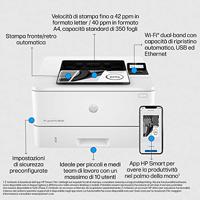 HP LaserJet Pro 4002dn Printer Laser, kleur Zwart/wit A4 40 pag./min. 4800 x 600 dpi Duplex, LAN, USB - thumbnail