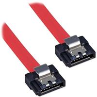 LINDY 33559 Interne SATA - kabel met extreem korte latch-connectoren, 0,20 m - thumbnail