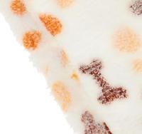 TRIXIE DEKEN LINGO SOFTFLEECE WIT / BEIGE 100X75X2 CM 2 ST - thumbnail