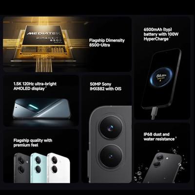 Smartphone Poco X8 PRO 6,59" Octa Core Mediatek Dimensity 8500 8 GB RAM 256 GB Groen