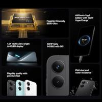 Smartphone Poco X8 PRO 6,59" Octa Core Mediatek Dimensity 8500 8 GB RAM 256 GB Groen - thumbnail