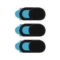 Xccess Selfie Camera Privacy Cover for Mobile Black (3-pack) - thumbnail