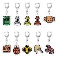 Monster Hunter Wilds Acryl Keychains - Item Icon (Set of 10) - thumbnail