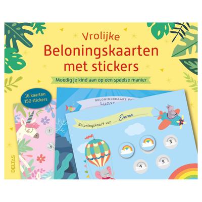 Deltas Vrolijke beloningskaarten met stickers