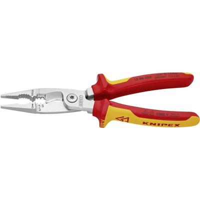 Knipex Elektro installatietang verchroomd 200 mm - 1386200