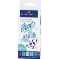 Faber Castell fc-267123 tekenstift faber-castell pitt artist pen letteringset 6x - thumbnail