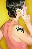 Apli Tattoo transfer papier, pak met 2 vellen - thumbnail