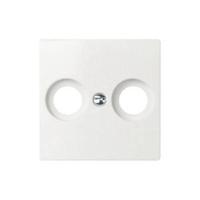 ELSO centrale plaat 266024 antennemast. 2-GATS JOY zuiver wit Meerdere kleuren 1 stuk(s) - thumbnail