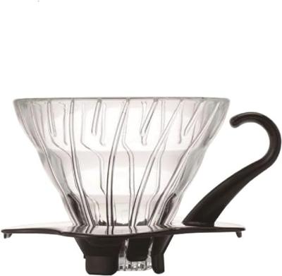 Hario V60 dripper - glas zwart - maat 01