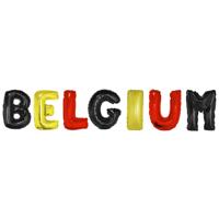 Folieballon Letter Set Belgium - thumbnail