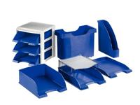 Leitz brievenbakje Plus 5237 Slim blauw - thumbnail