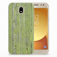 Samsung Galaxy J5 2017 | Bumper Hoesje | Green Wood - thumbnail