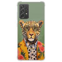 Samsung Galaxy A52(s) shockproof hoesje - Luipaard hipster - thumbnail