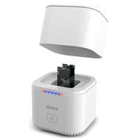 Akasa DuoDock MX M.2 SSD-behuizing USB-C 3.2 Gen 2 10 GBit/s M.2 PCIe NVMe 2242, 2260, 2280 AK-DK09U3-WHCMV2 - thumbnail