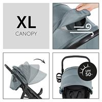 HAUCK - All-terrain kinderwagen - RAPID 4D - opvouwbaar met één hand - 4 wielen - Jungle - thumbnail