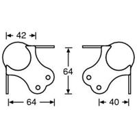 Adam Hall 41012-05 Grote bolhoek 5mm radius - thumbnail