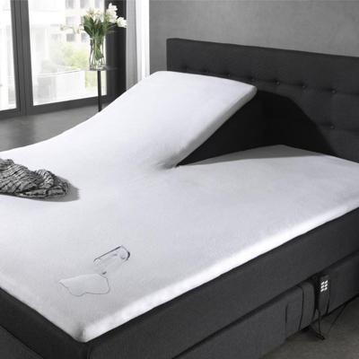 Dreamhouse - Waterdicht Splittopper Hoeslaken - Wit - 180 x 220 Dreamhouse - Waterdicht Splittopper Hoeslaken - Wit - 180 x 220