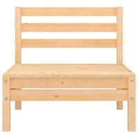 Tuinmiddenbank massief grenenhout - thumbnail