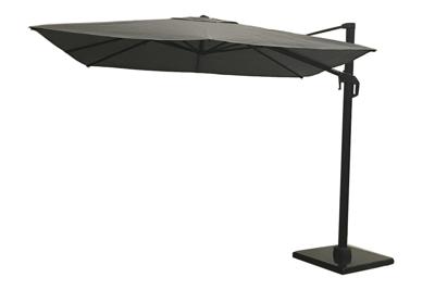 Zweefparasol Coolfit T1 3,0x3,0 m antraciet Platinum - Platinum