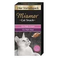 MIAMOR Cat Cream Malt - Kattensnoepje - 24x15g - thumbnail