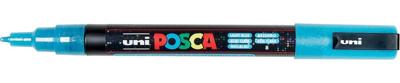 Uni POSCA paintmarker PC-3ML, 1,5 mm, glitter, lichtblauw