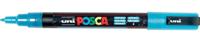 Uni POSCA paintmarker PC-3ML, 1,5 mm, glitter, lichtblauw - thumbnail