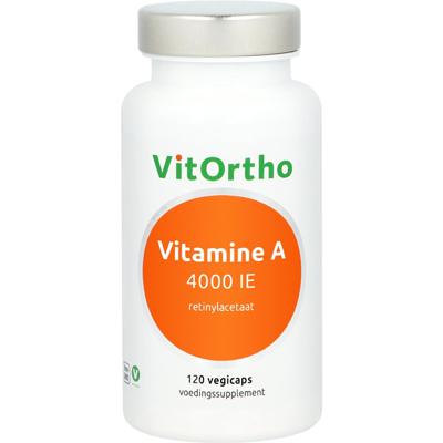 Vitortho Vitamine A 4000ie Capsules Vitortho Vitamine A 4000ie Capsules