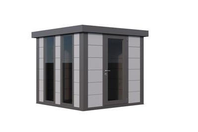 Telluria | Tuinhuis Luminato 2424 | Lichtgrijs