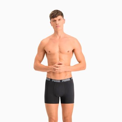Pakket met onderbroeken Puma Basic Grijs Boxer 2 Onderdelen - Maat: 2XL