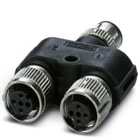 Phoenix Contact 1403627 Sensor/actuator verdeler en adapter M12 Aantal polen (sensoren): 3 Adapter, Y-vorm 5 stuk(s) - thumbnail