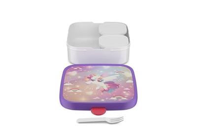 Mepal unicorn glow bento lunchbox groot