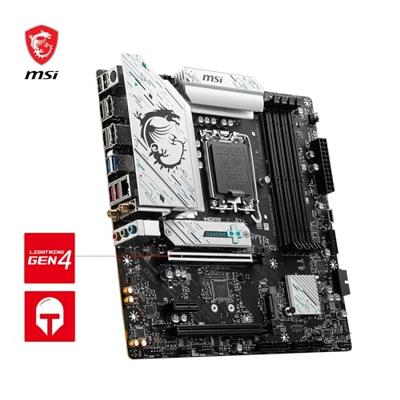 Moederbord - MSI - B760M GAMING PLUS WIFI Intel B760 LGA 1700 micro ATX - thumbnail