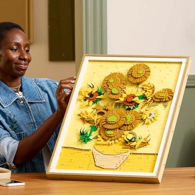 LEGO Art 31215 Vincent van Gogh - Zonnebloemen - Wandkunst, Bouw voor volwassenen - thumbnail