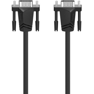 Hama VGA-kabel, Full-HD 1080p, 1,50 m Kabel Zwart Hama VGA-kabel, Full-HD 1080p, 1,50 m Kabel Zwart