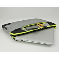 Delock 18410 Laptoptas Geschikt voor max. (laptop): 33,8 cm (13,3) Zwart, Grijs, Geel - thumbnail