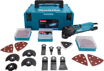 Makita TM3010CX2J Multitool 320W 230V in Mbox Makita TM3010CX2J Multitool 320W 230V in Mbox