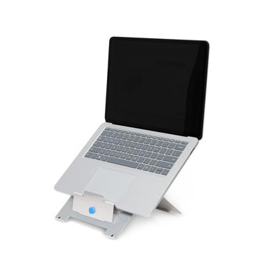 R-Go Riser Flexibel laptopstandaard, zilver