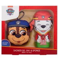 Paw Patrol geschenkset marsh showergel + spons - thumbnail