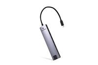 Hub USB CoolBox COO-DOCK-01 Grijs Zilverkleurig - thumbnail
