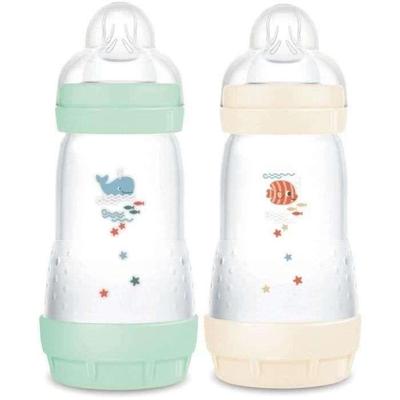 Babyfles MAM Fishes Groen Beige
