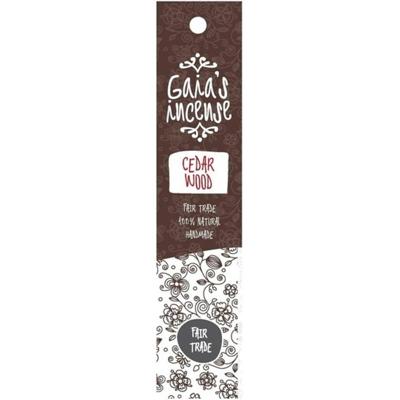 Gaia's Incense Gaia's Incense Wierook Gaia Cedar Wood # (1st)