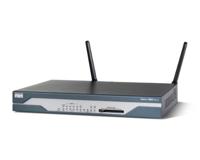 Cisco 1801 - WLAN-router (3DES, DES, WPA-AES, Fast Ethernet, multi, Annex A, B, M, L, IEEE 802.11a, IEEE 802.11 IEEE 802.11 802.11 IEEE 802.11 Q, BGP) - thumbnail