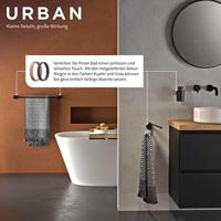 Handdoekrek Tiger Urban Dubbel Zwart - thumbnail